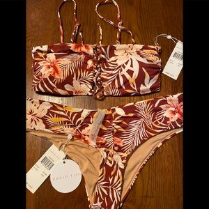 Radio Fiji NEW bikini tropical print size Large